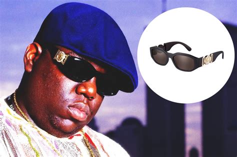 versace notorious|biggie smalls without glasses.